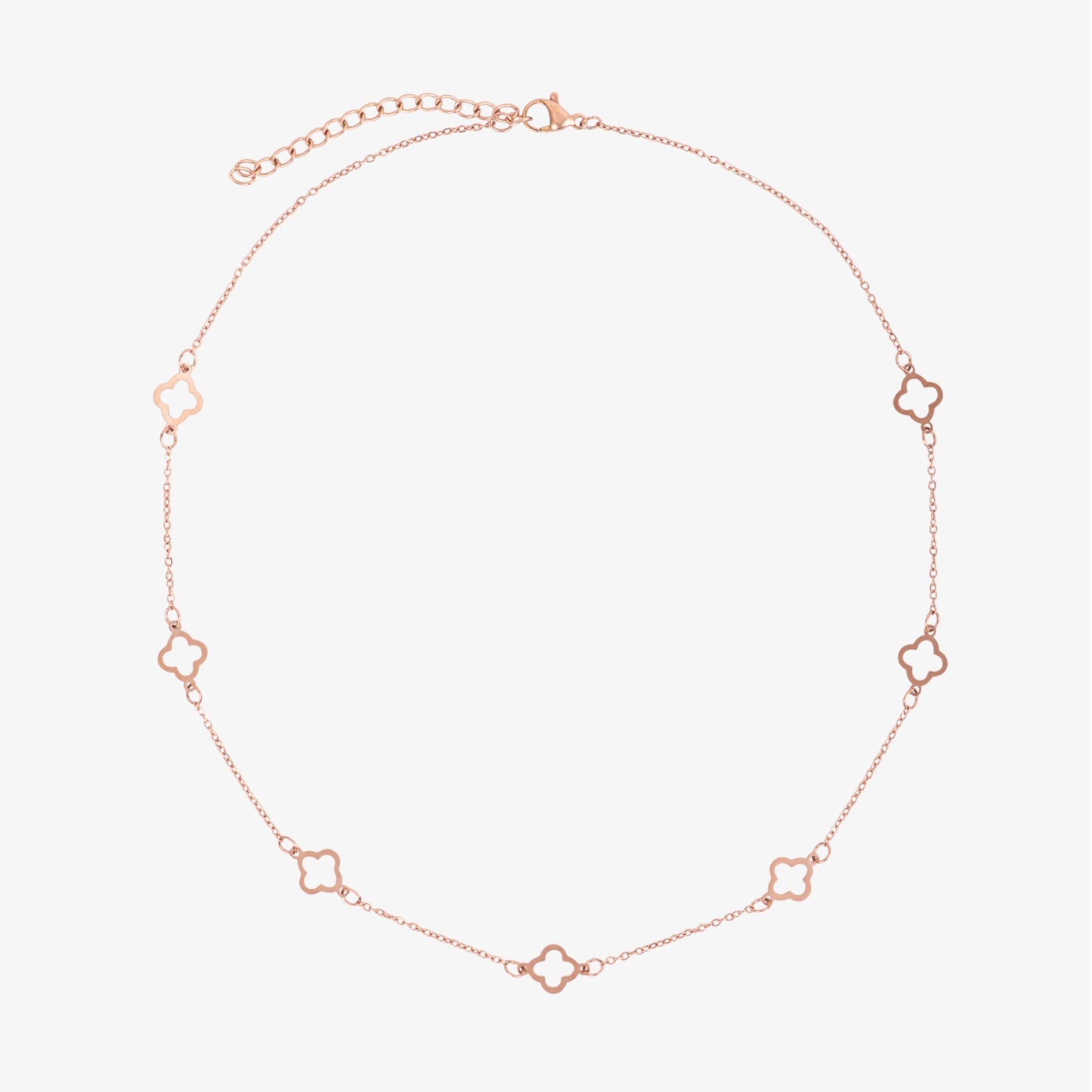 Multiple Clover Necklace