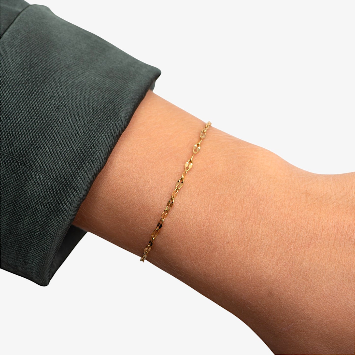 Puffed Mariner Bracelet - 2.5mm — waterproof stainless steel bracelet | LAFENY