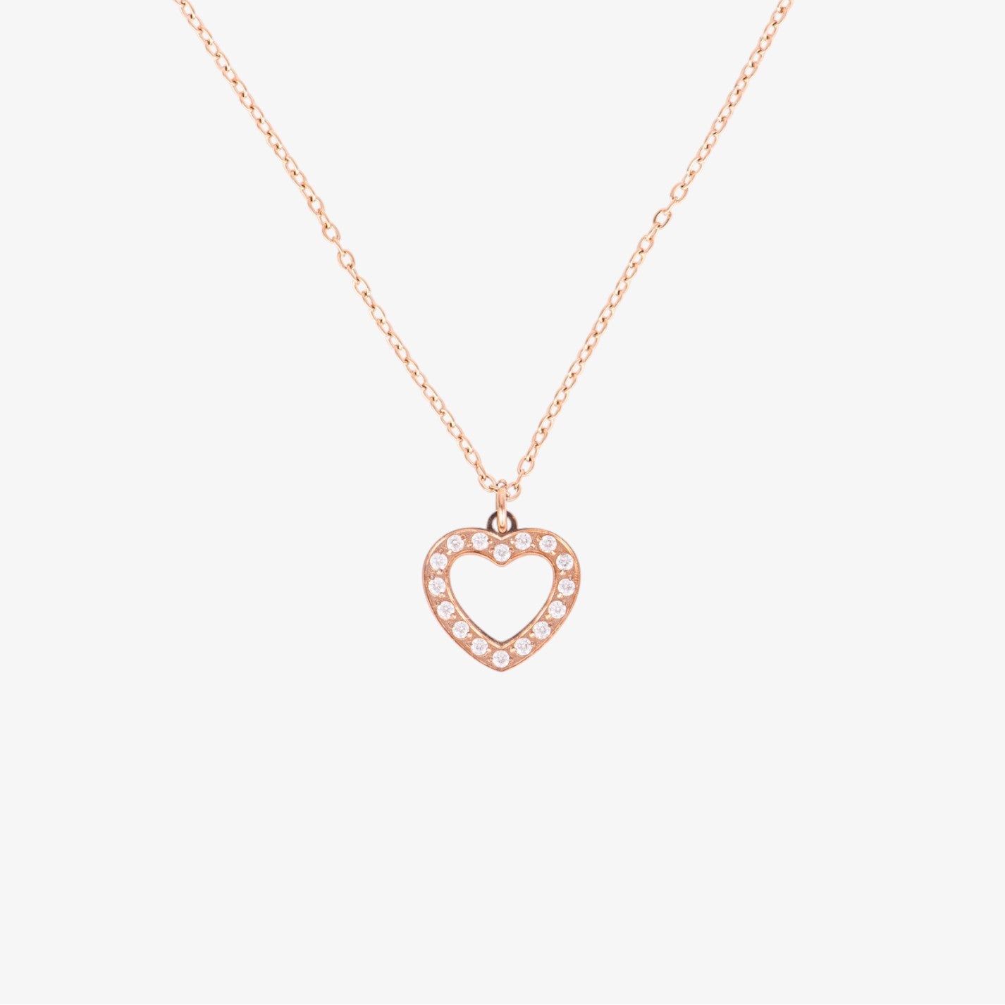 Stone Heart Necklace