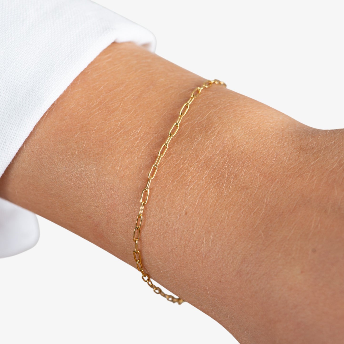 Paperclip Bracelet - 2mm — high-quality stainless steel bracelet | LAFENY