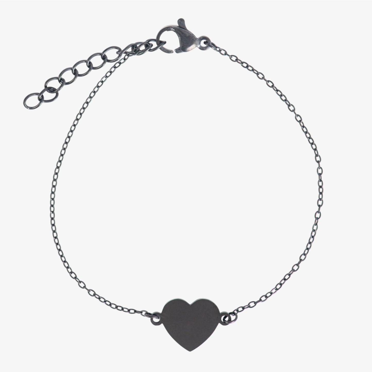 Engravable Heart Bracelet — diamantgraviert — stainless steel bracelet | LAFENY