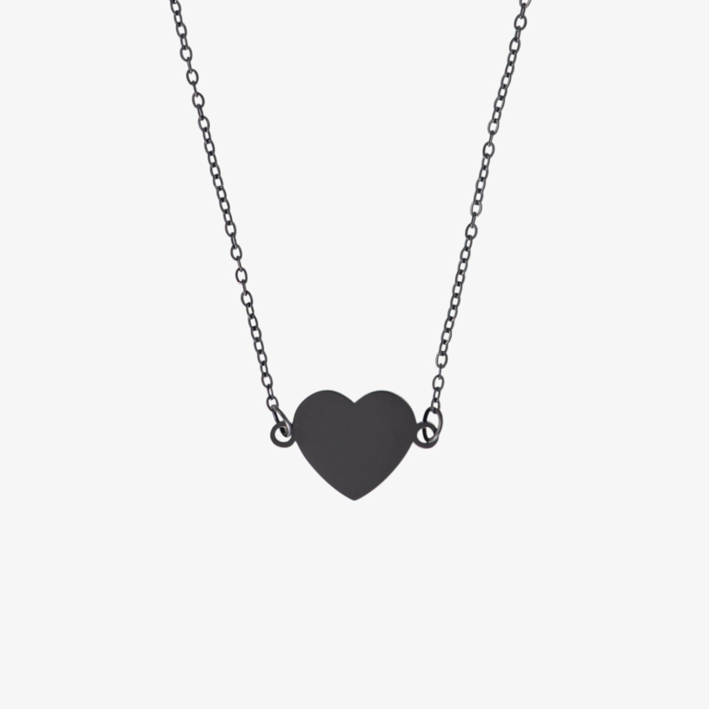 Engravable Heart Necklace — engravable stainless steel necklace | LAFENY