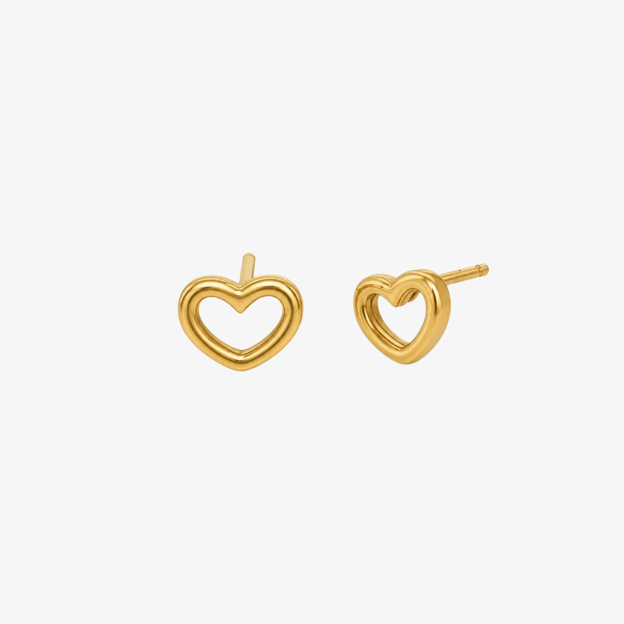 Heart Outline Earrings — stainless steel womens earrings | LAFENY
