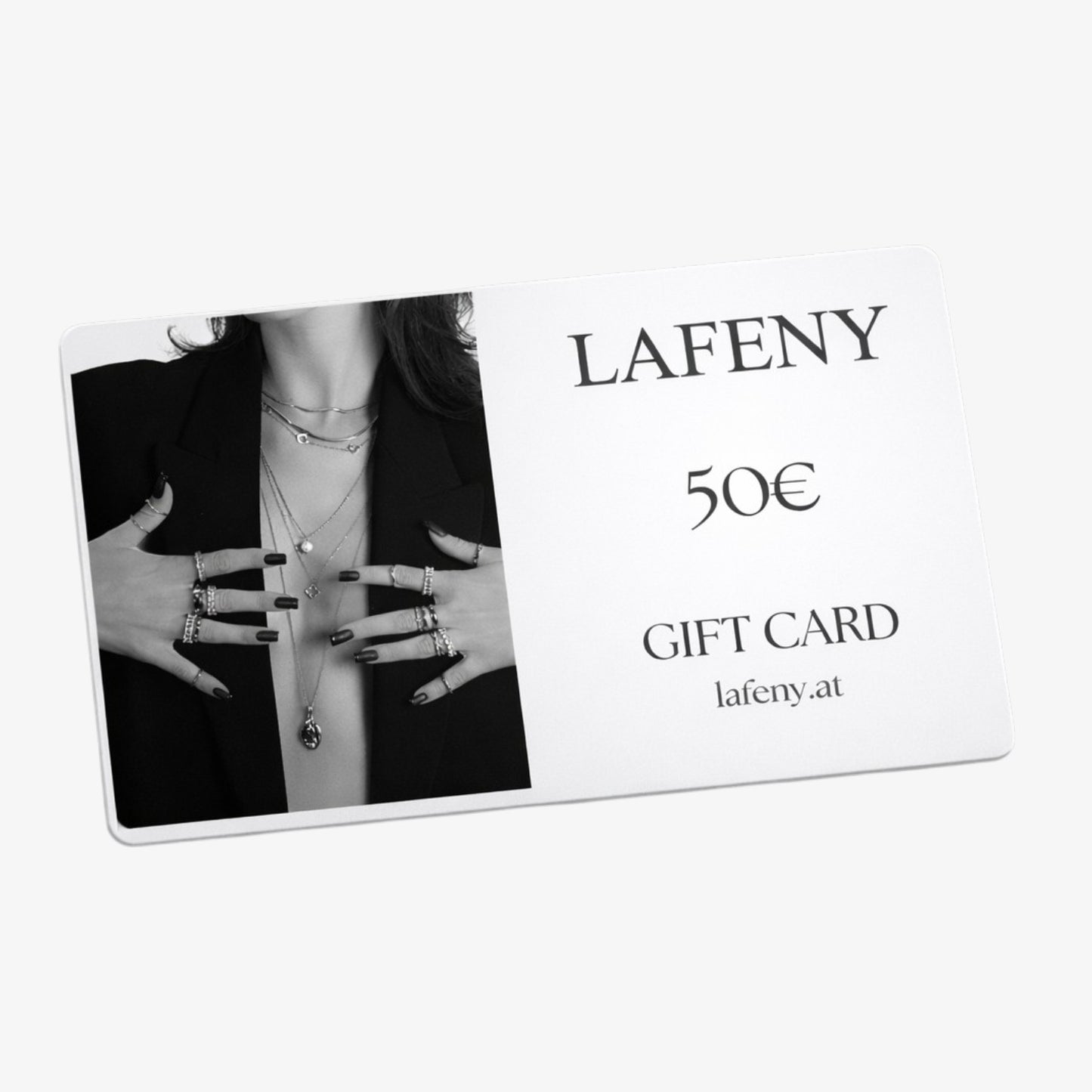 GIFT CARD (per Email) — stainless steel jewellery piece | LAFENY