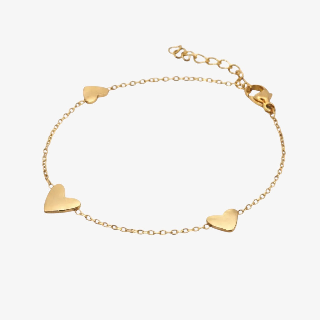 3 Heart Bracelet — waterproof stainless steel bracelet | LAFENY