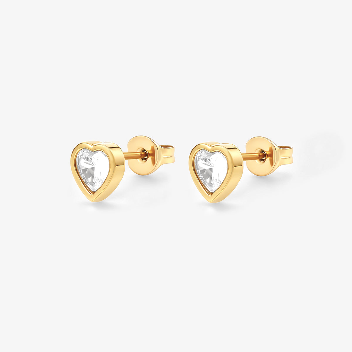 Crystal Heart Earring