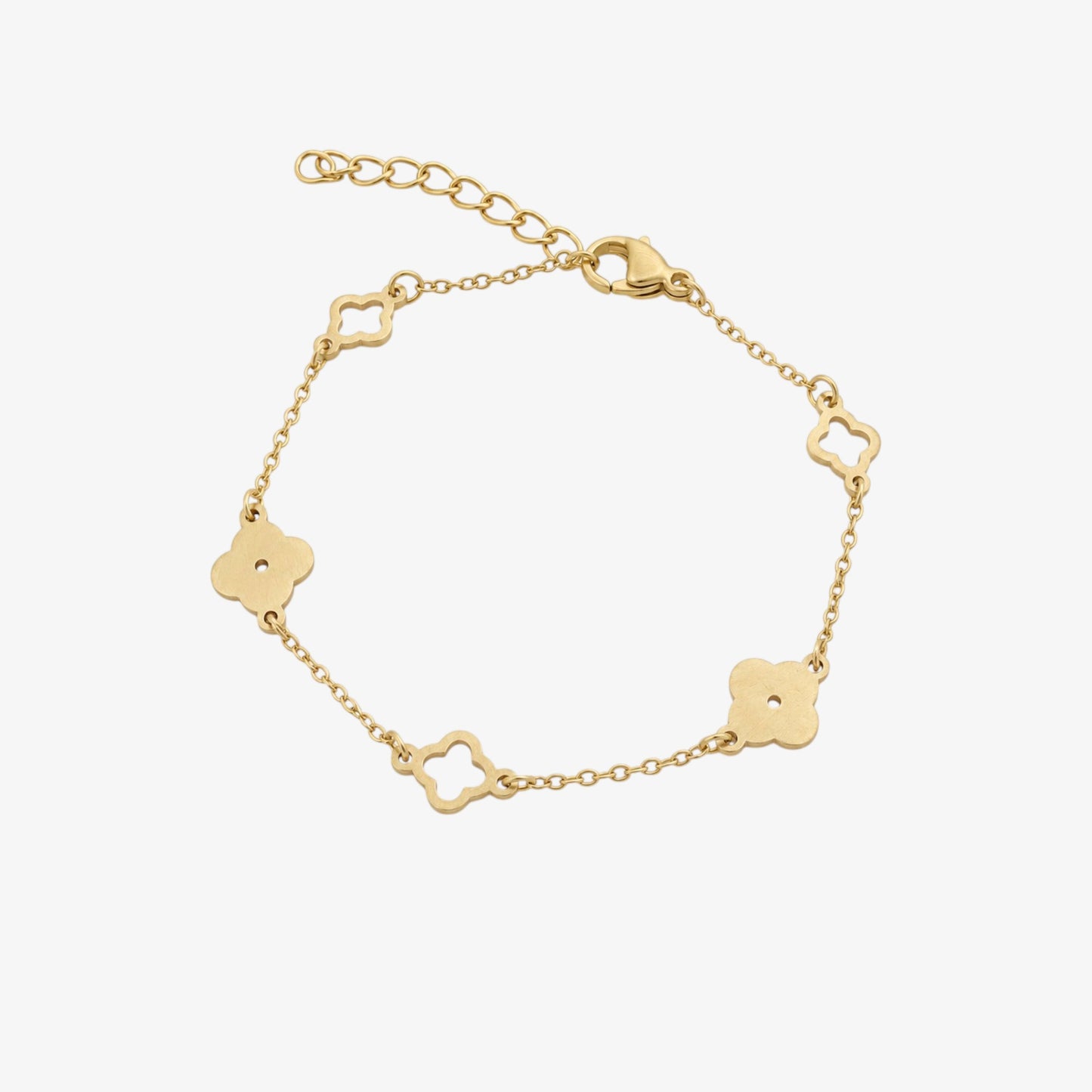 Mixed Clover Bracelet