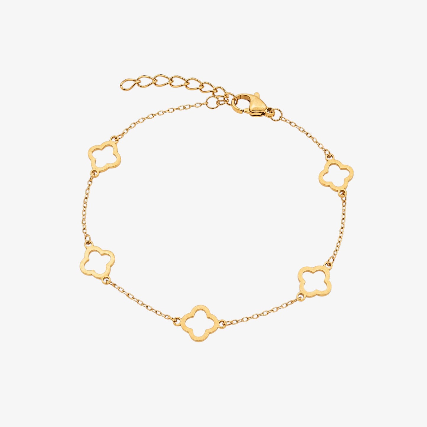 Multiple Open Clover Bracelet — waterproof stainless steel bracelet | LAFENY