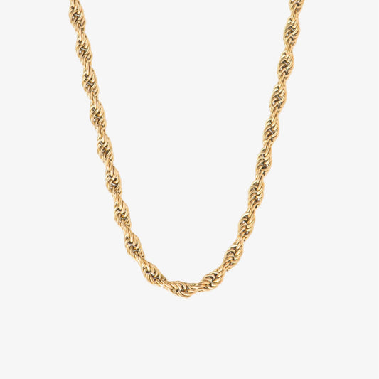 Rope Chain - 3.7mm — hypoallergenic stainless steel necklace | LAFENY