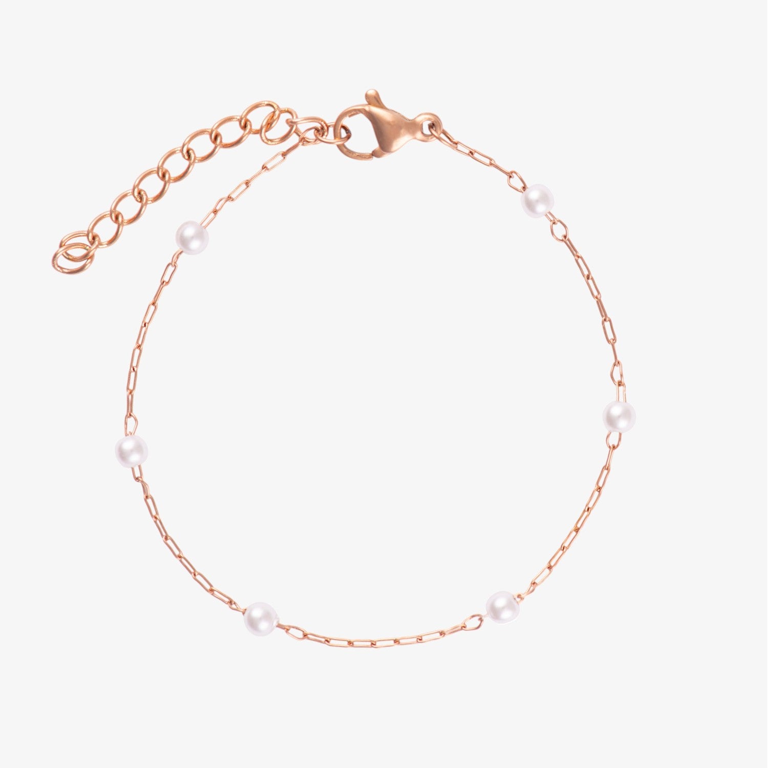 Satellite Pearl Bracelet - 3mm — tarnish-free stainless steel bracelet | LAFENY