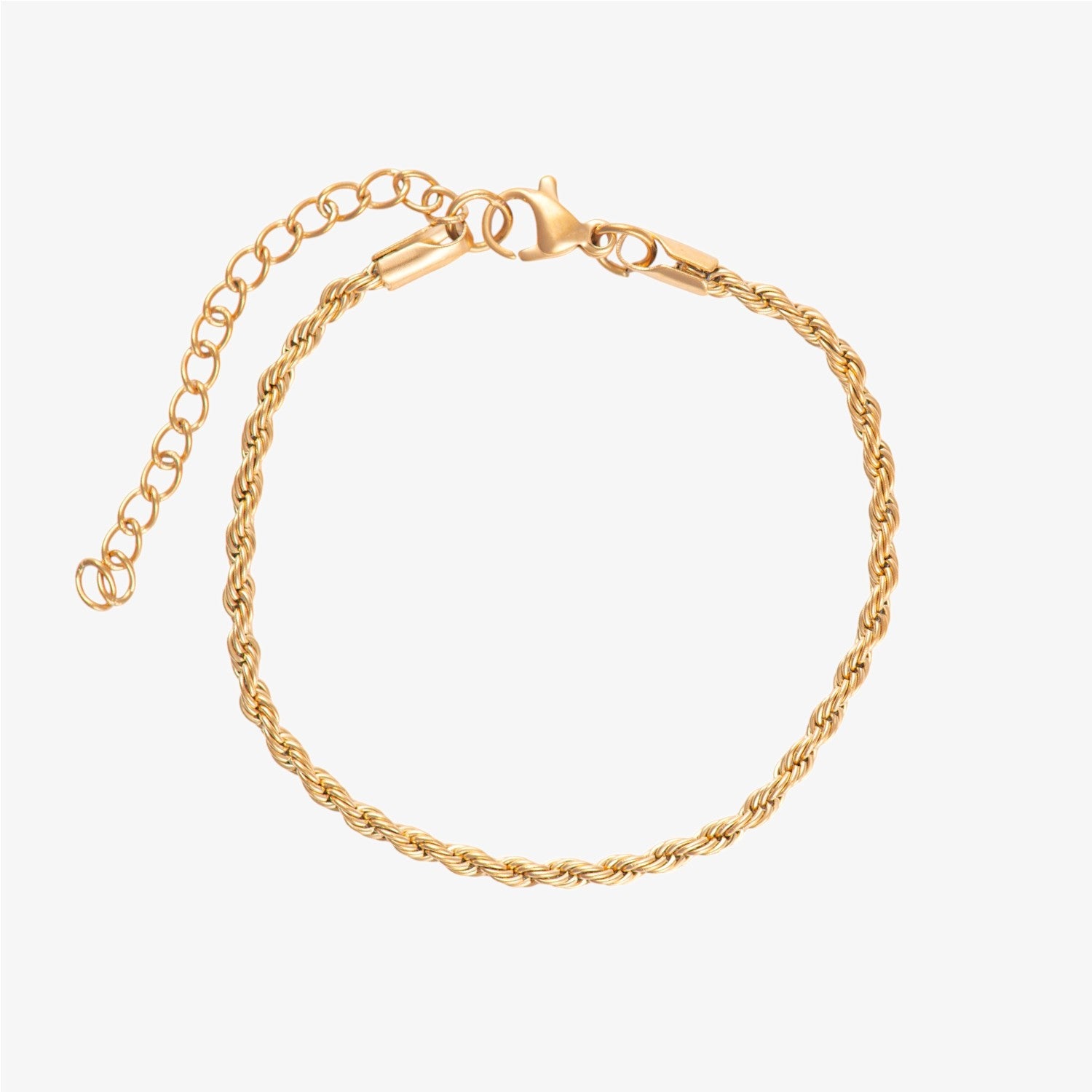 Rope Bracelet - 2.2mm — tarnish-free stainless steel bracelet | LAFENY