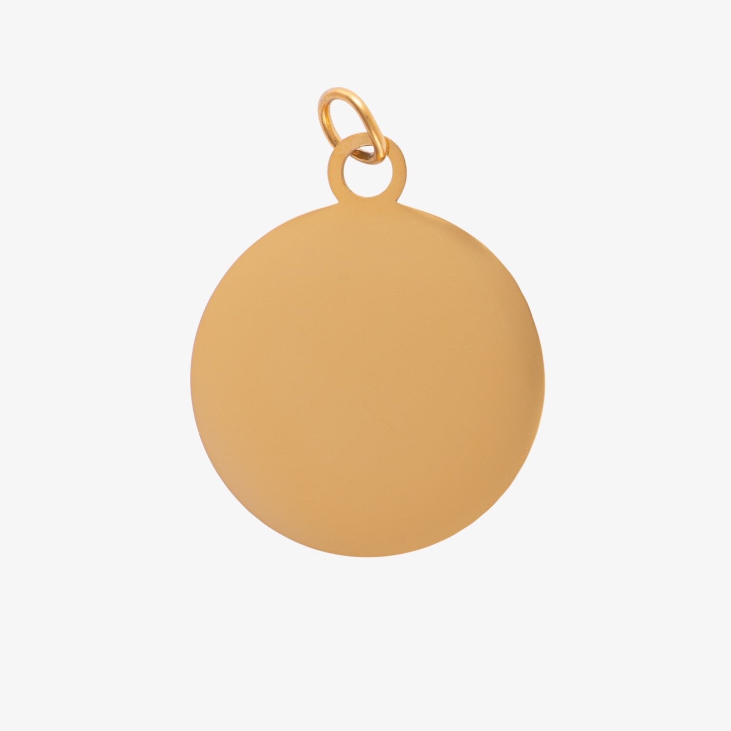 Engravable Round Keychain — engravable stainless steel keychain | LAFENY