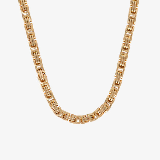 King Chain - 4mm — hypoallergenic stainless steel necklace | LAFENY