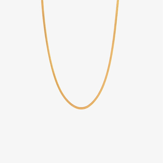 Snake Necklace - 2mm — hypoallergenic stainless steel necklace | LAFENY