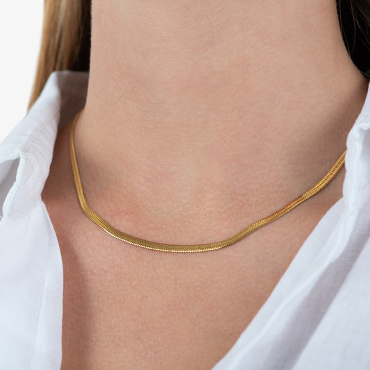 Snake Necklace - 3mm — high-quality stainless steel necklace | LAFENY