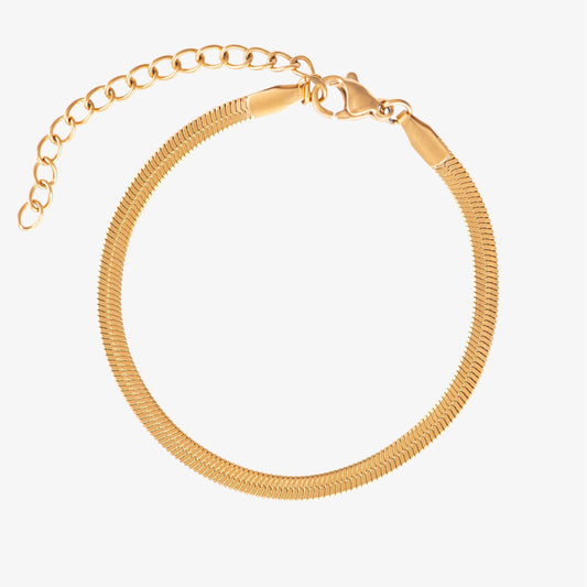 Snake Bracelet - 3mm — tarnish-free stainless steel bracelet | LAFENY