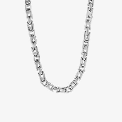 Squared King Chain - 6mm — stainless steel mens necklace | LAFENY