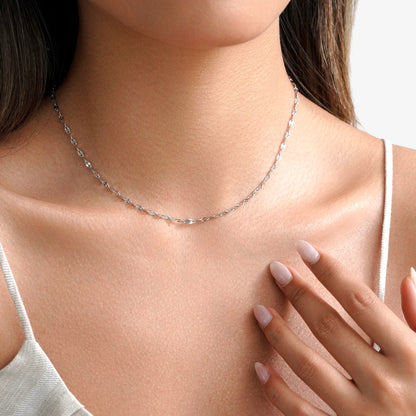 Puffed Mariner Necklace — waterproof stainless steel necklace | LAFENY
