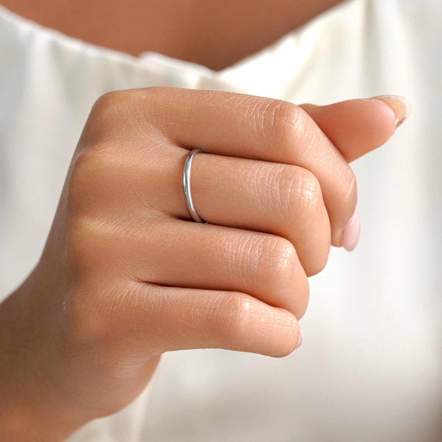 Wedding Ring - 2mm — waterproof stainless steel ring | LAFENY