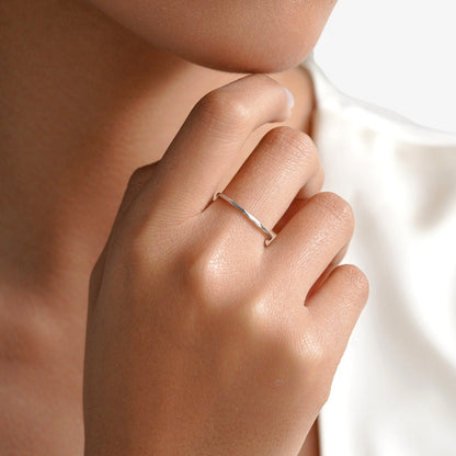Diamond Lines Ring - 1.7mm — waterproof stainless steel ring | LAFENY