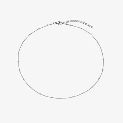 Straight Satellite Necklace — stainless steel womens necklace | LAFENY