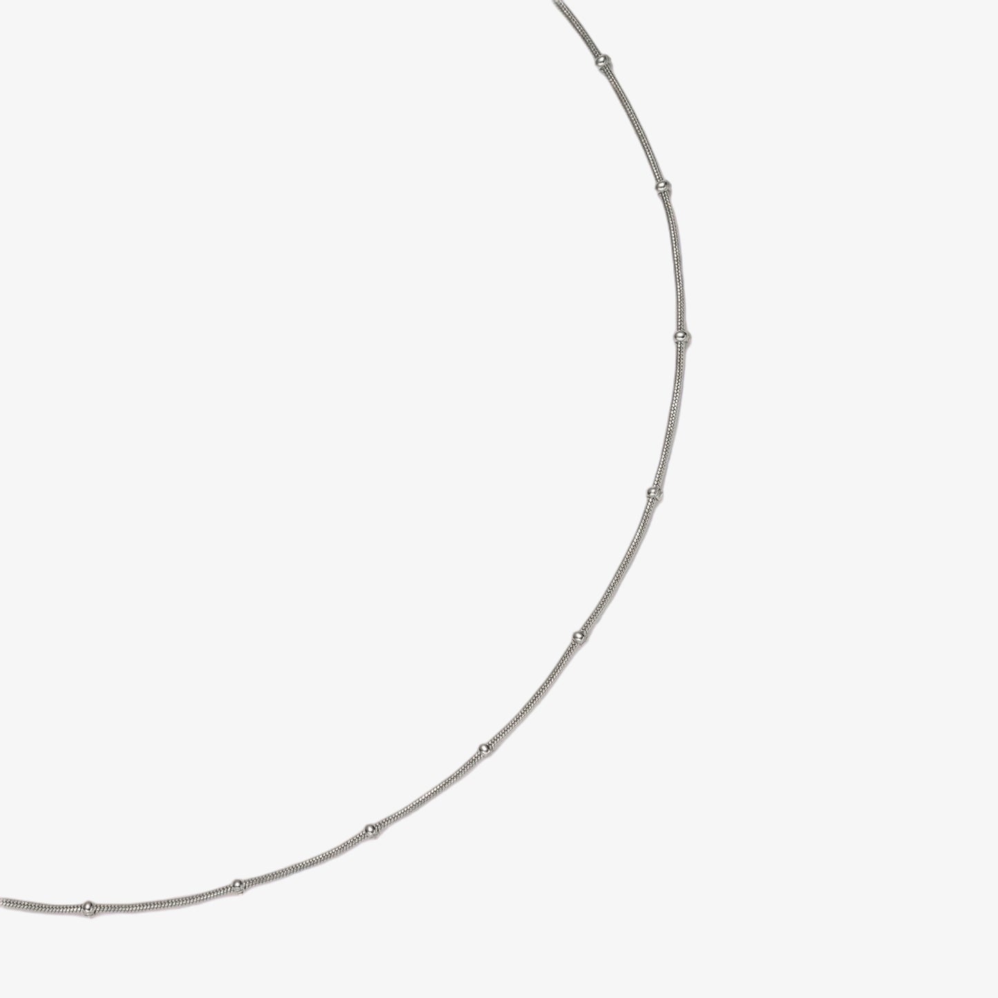 Straight Satellite Necklace — waterproof stainless steel necklace | LAFENY
