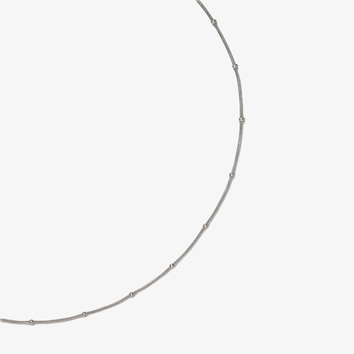 Straight Satellite Necklace — waterproof stainless steel necklace | LAFENY