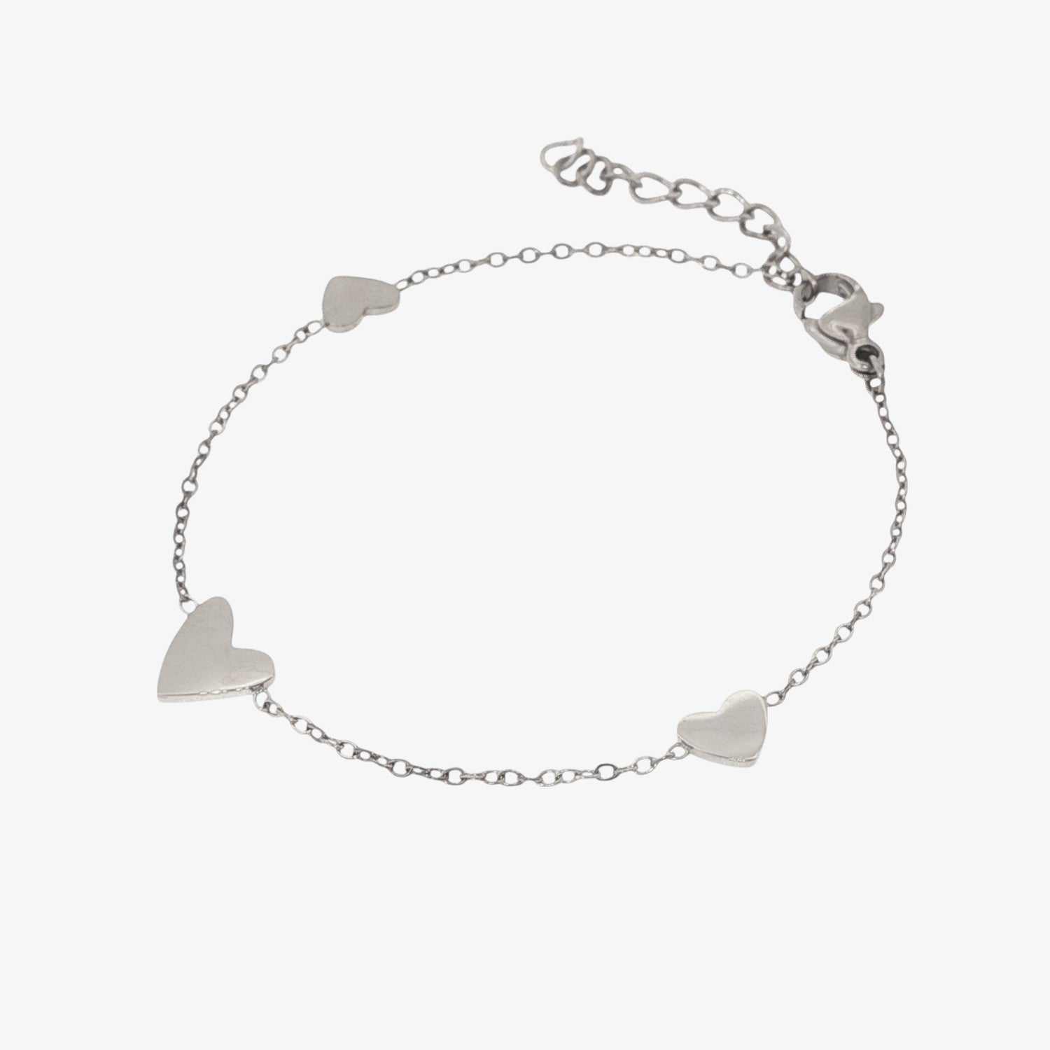 3 Heart Bracelet — stainless steel womens bracelet | LAFENY