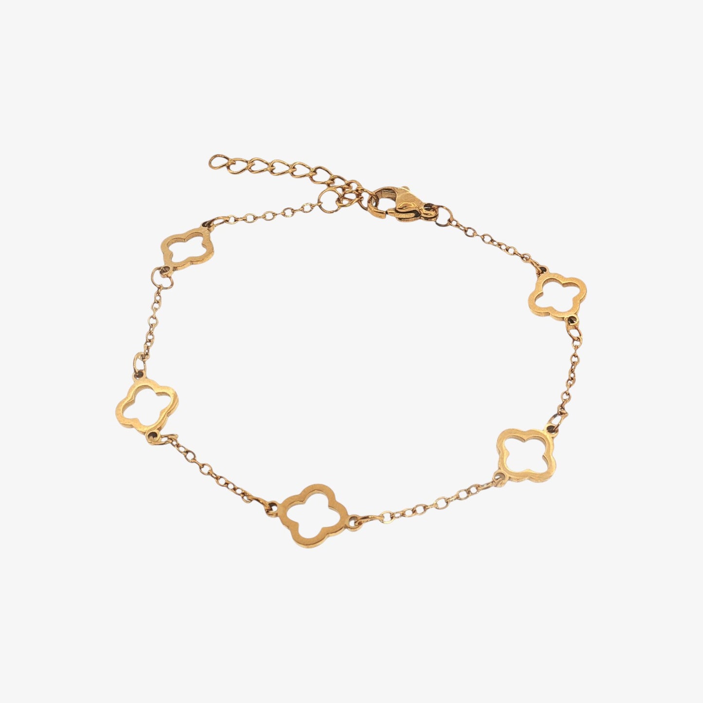 Multiple Open Clover Bracelet