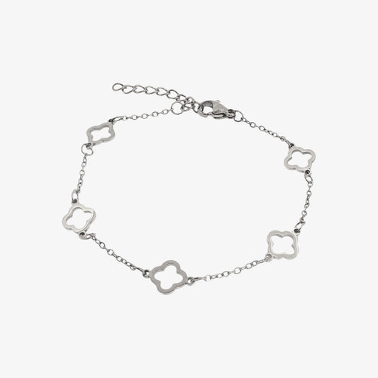 Multiple Open Clover Bracelet