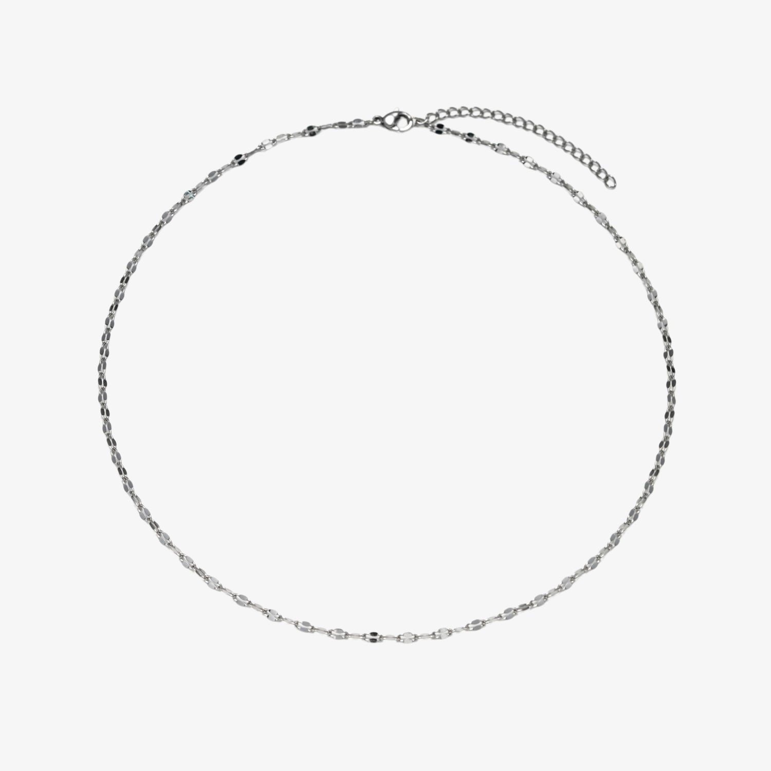 Puffed Mariner Necklace — stainless steel womens necklace | LAFENY