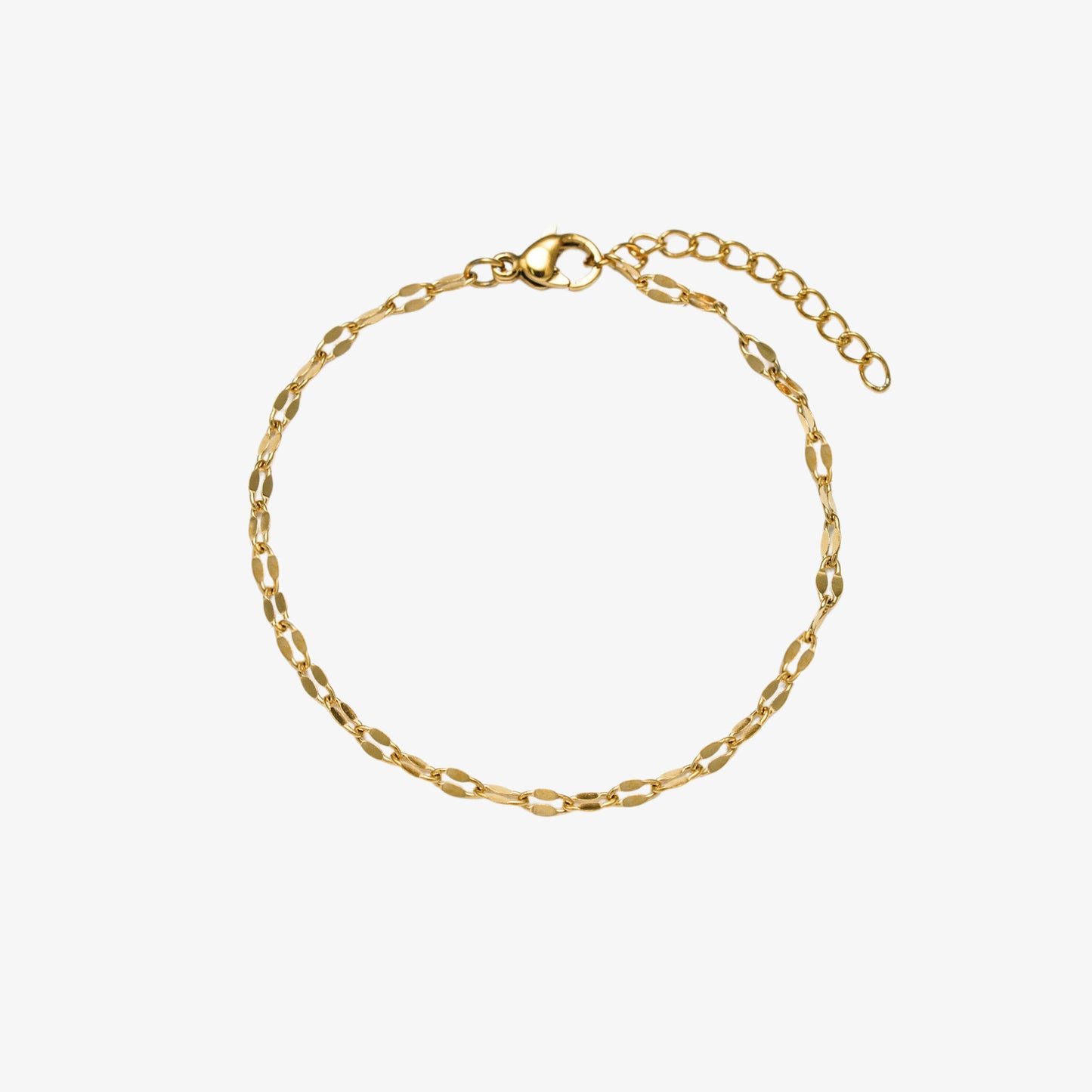 Puffed Mariner Bracelet - 2.5mm — hypoallergenic stainless steel bracelet | LAFENY