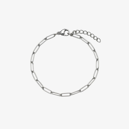 Paperclip Bracelet - 3mm — stainless steel womens bracelet | LAFENY