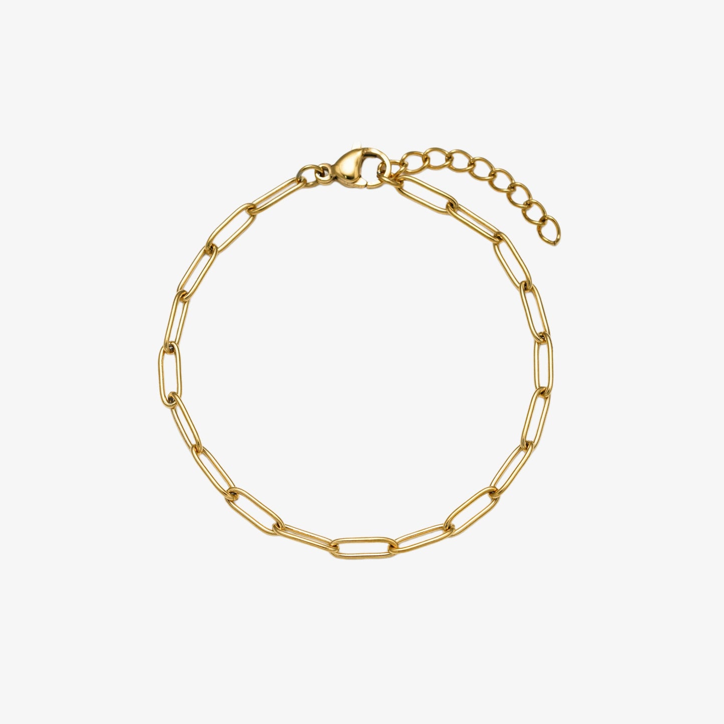 Paperclip Bracelet - 3mm — hypoallergenic stainless steel bracelet | LAFENY