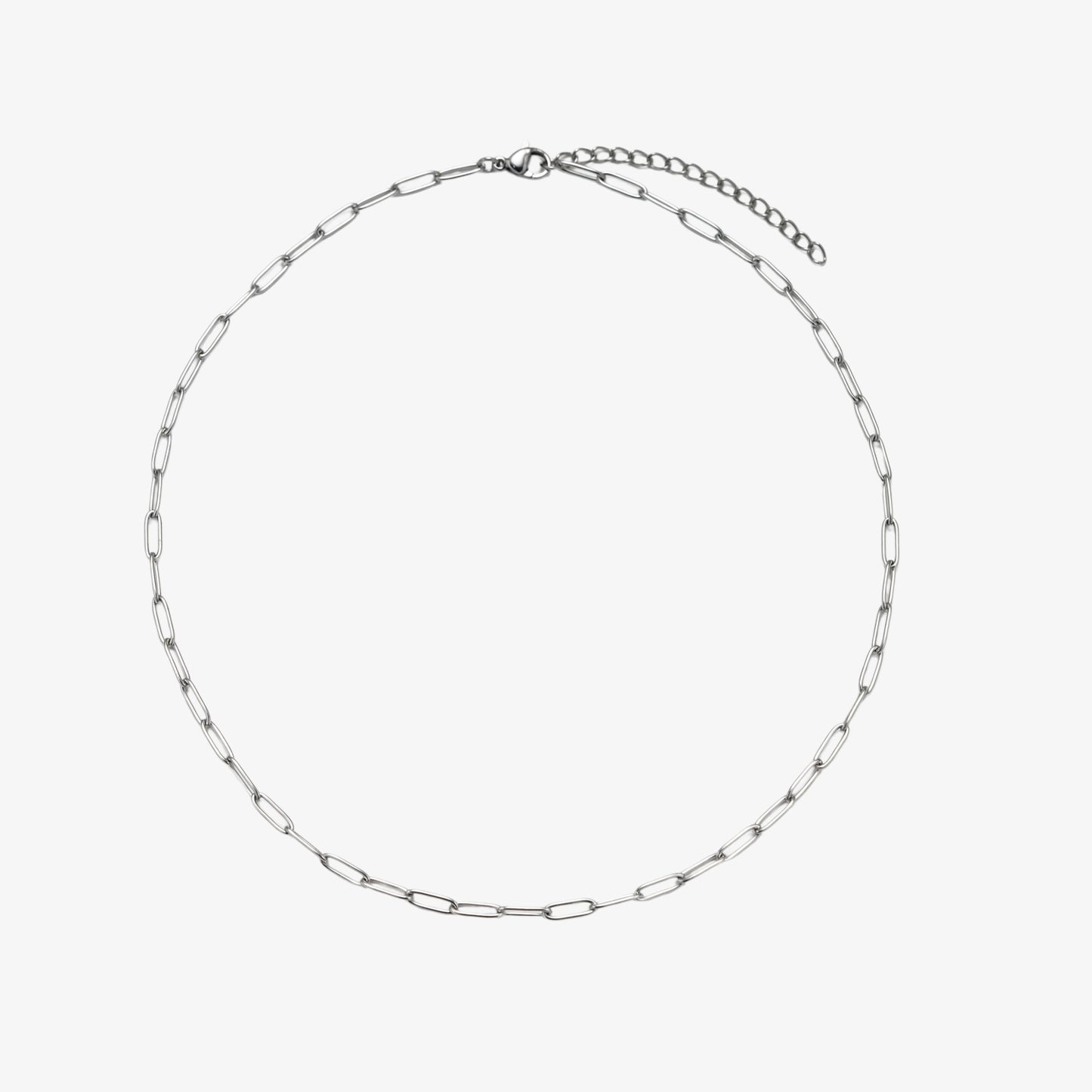 Paperclip Necklace - 3mm — stainless steel womens necklace | LAFENY