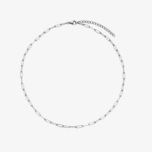 Paperclip Necklace - 3mm — stainless steel womens necklace | LAFENY