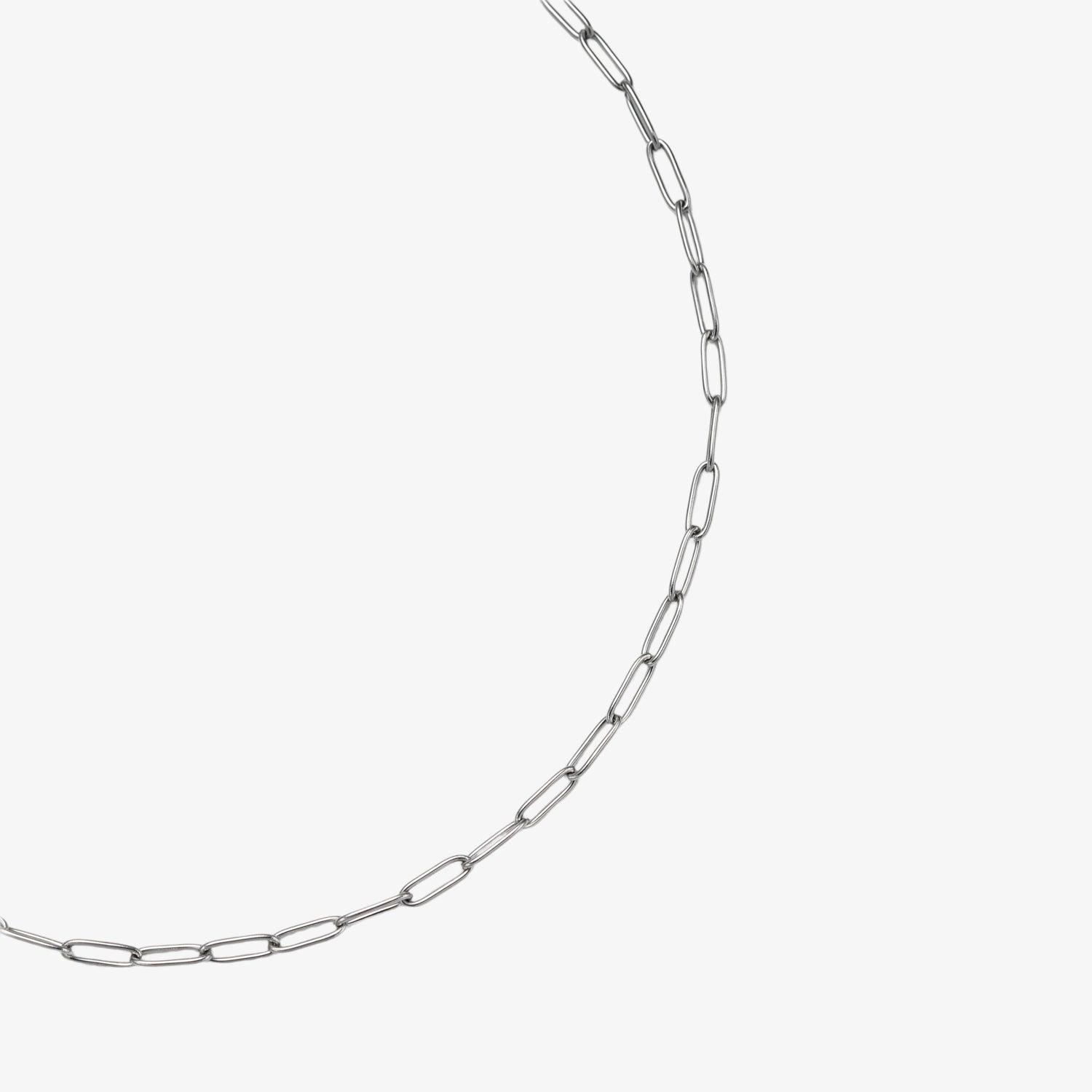 Paperclip Necklace - 3mm — tarnish-free stainless steel necklace | LAFENY