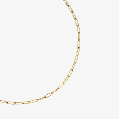 Paperclip Necklace - 3mm — stainless steel necklace for everyday wear | LAFENY