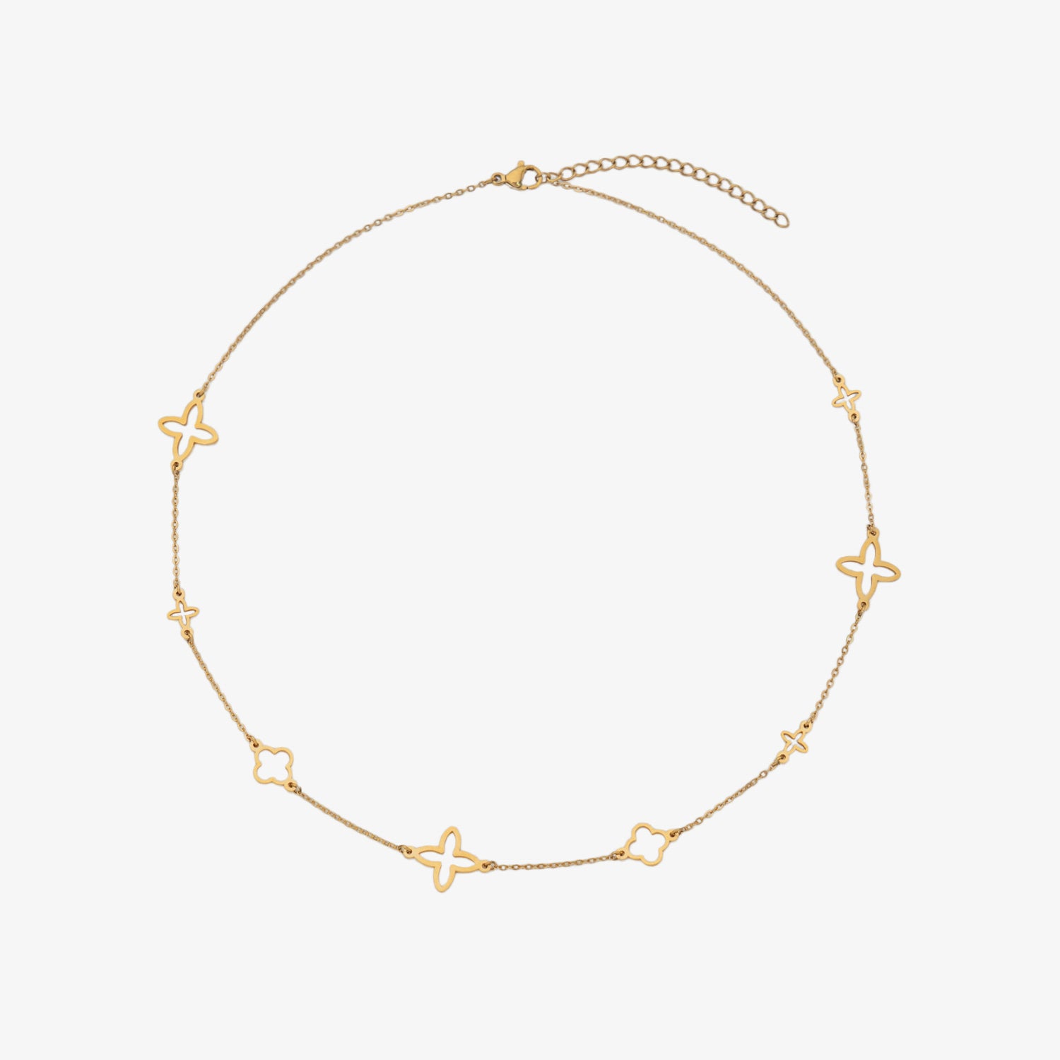 Clover Star Necklace — stainless steel womens necklace | LAFENY