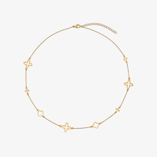 Clover Star Necklace