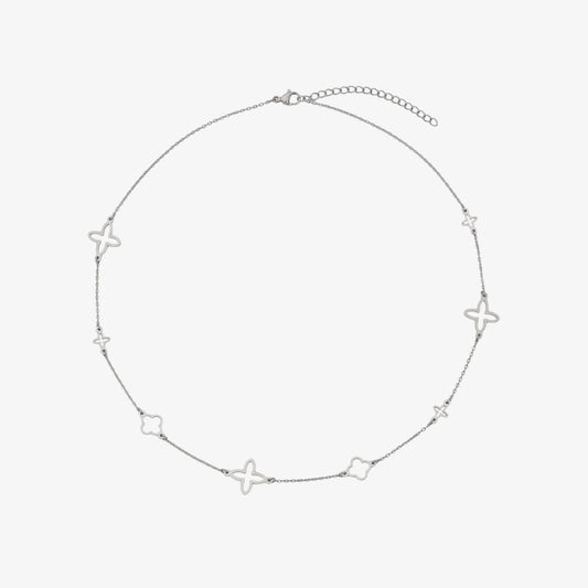 Clover Star Necklace — stainless steel womens necklace | LAFENY