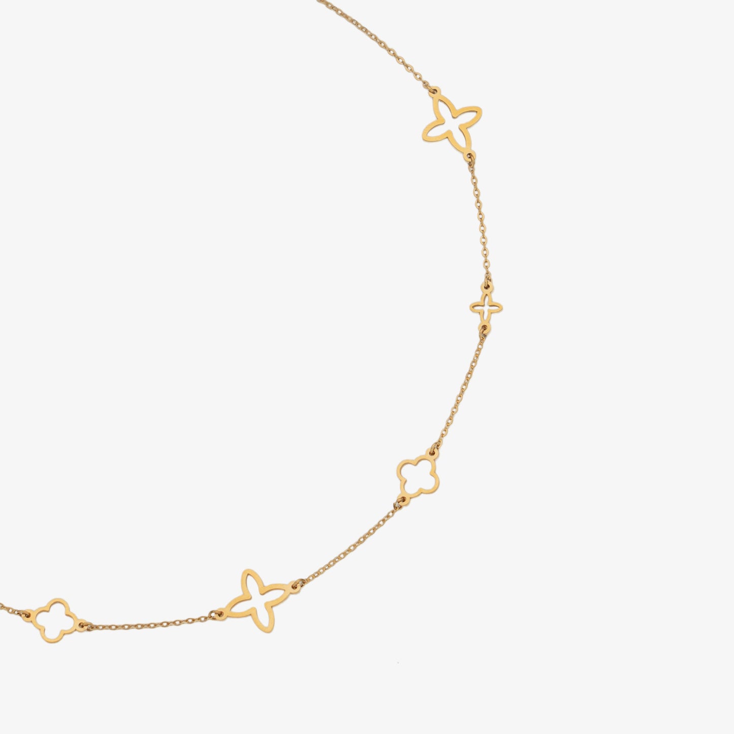 Clover Star Necklace — tarnish-free stainless steel necklace | LAFENY