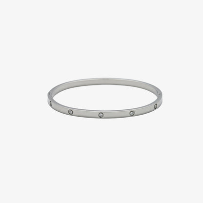 Multiple Stone Bangle - 4mm
