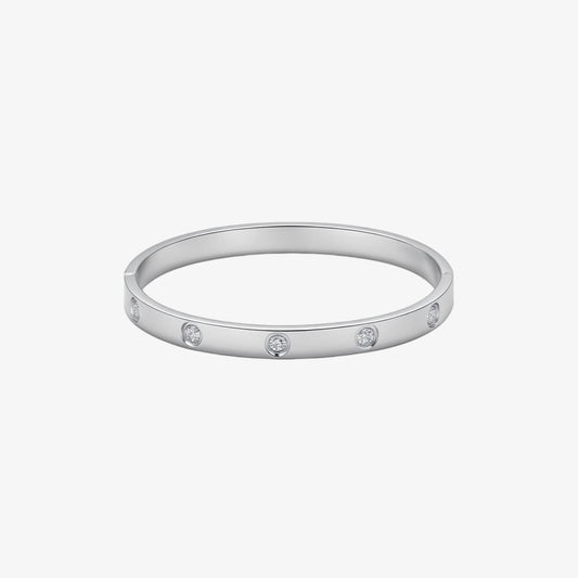 Multiple Stone Bangle - 6mm