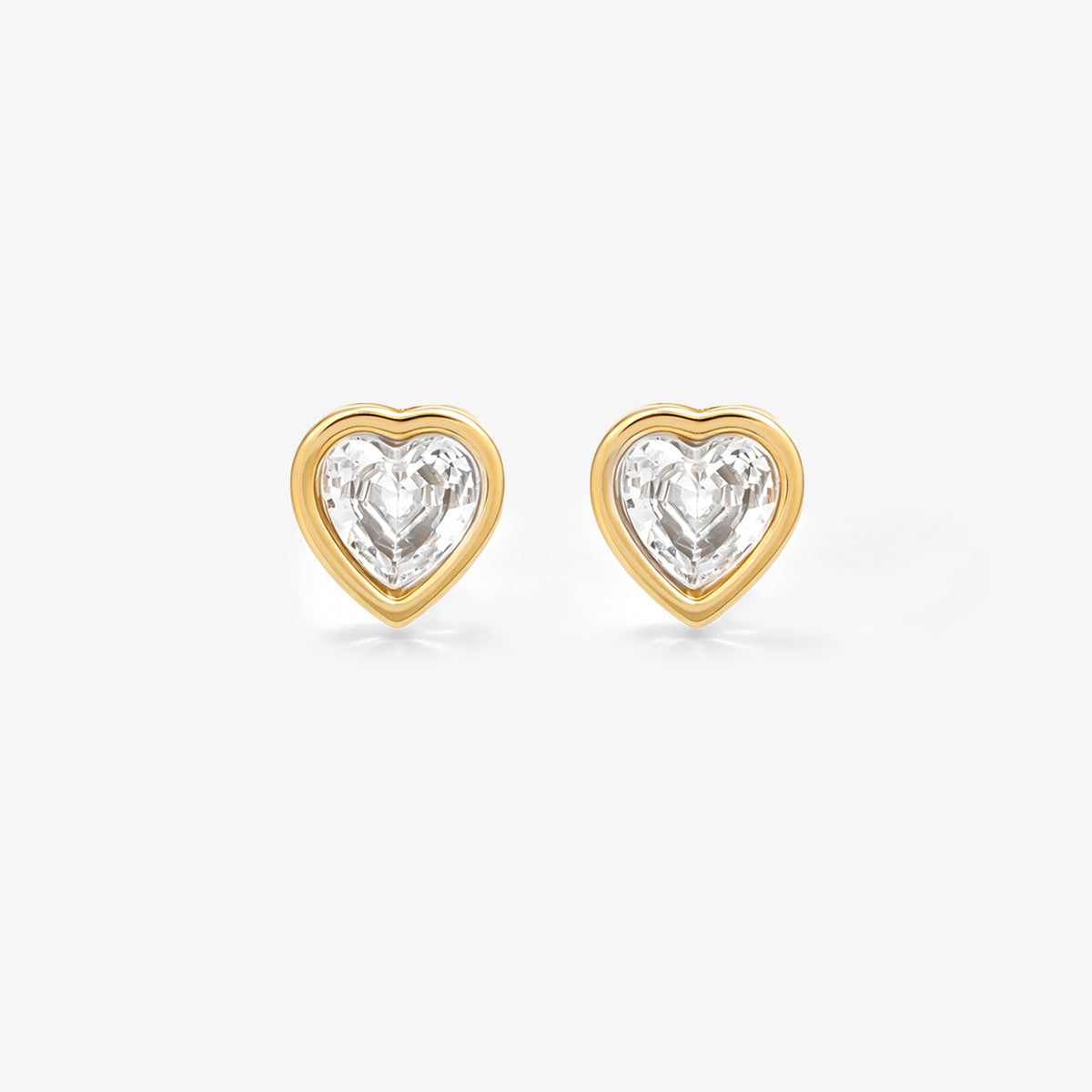 Crystal Heart Earring