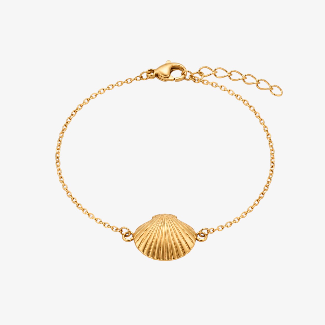 Seashell Bracelet Gold — waterproof stainless steel womens bracelet | LAFENY