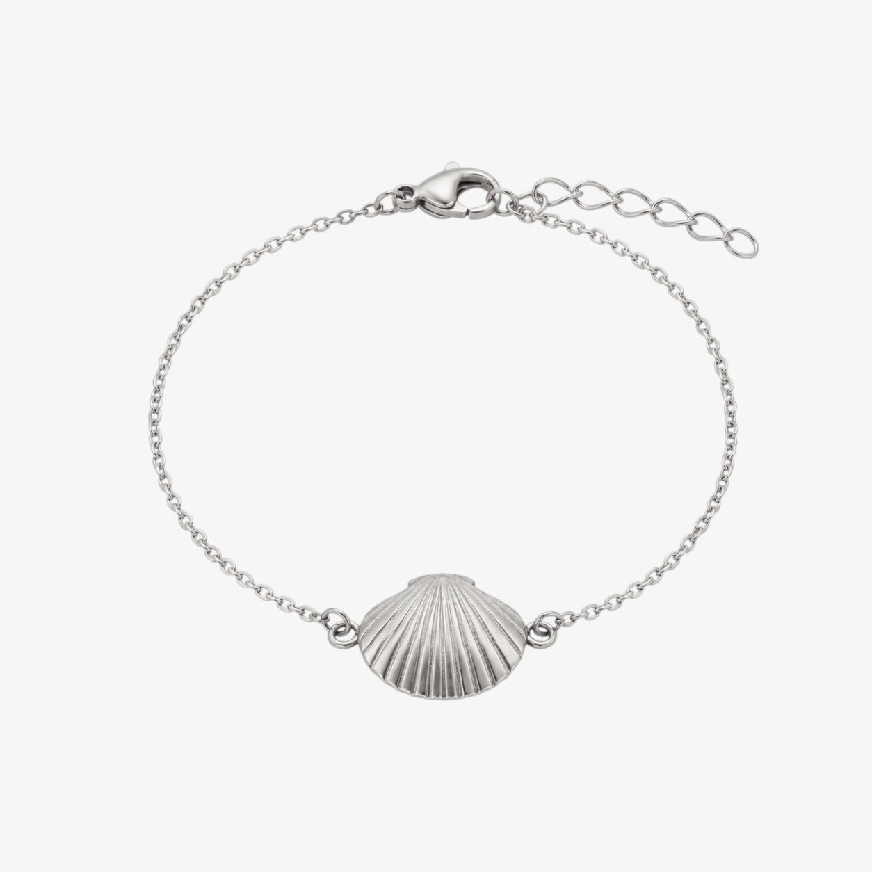 Seashell Bracelet Silver — waterproof stainless steel womens bracelet | LAFENY