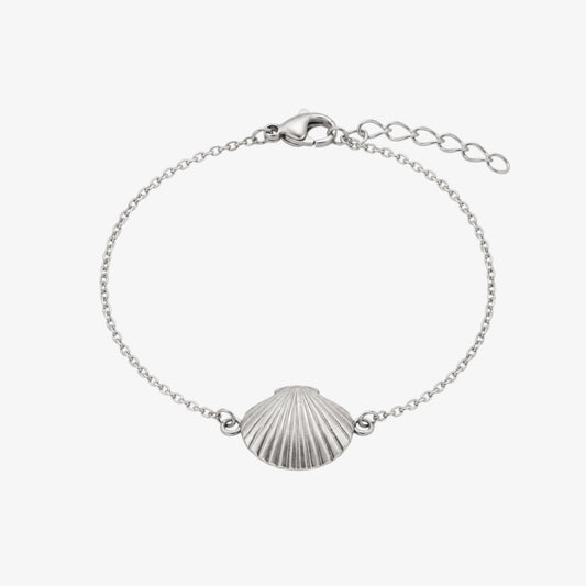 Seashell Bracelet Silver — waterproof stainless steel womens bracelet | LAFENY
