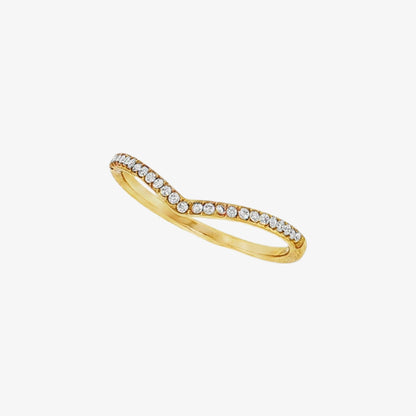 V Stone Ring — tarnish-free stainless steel ring | LAFENY