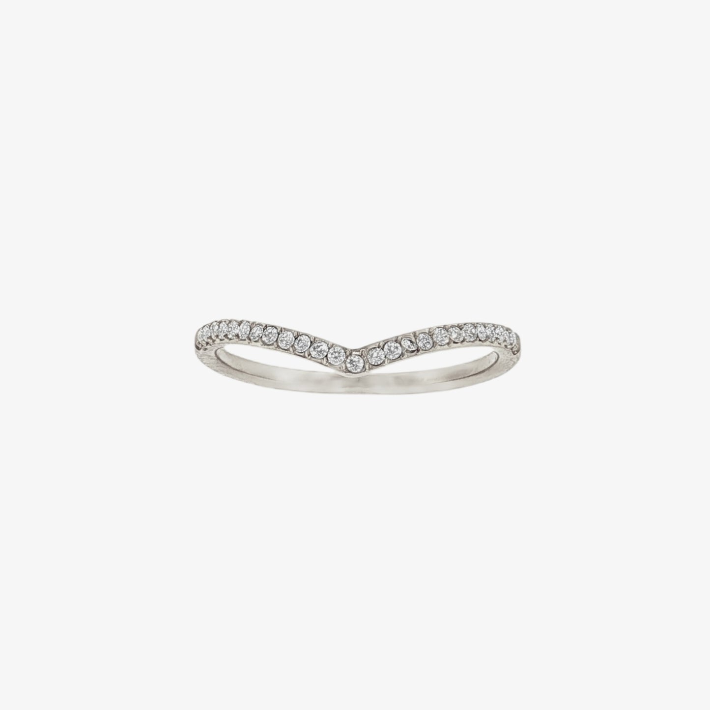 V Stone Ring — waterproof stainless steel ring | LAFENY